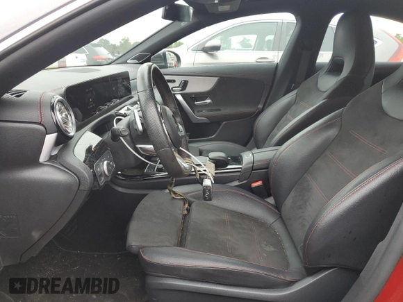 2021 Mercedes-Benz CLA with VIN W1K5J4HBXMN154245, listed as a Copart auction lot 72768224 with 16,737 mi miles and Salvage Title. Bid and sale history available at carsss.com. Image 7.