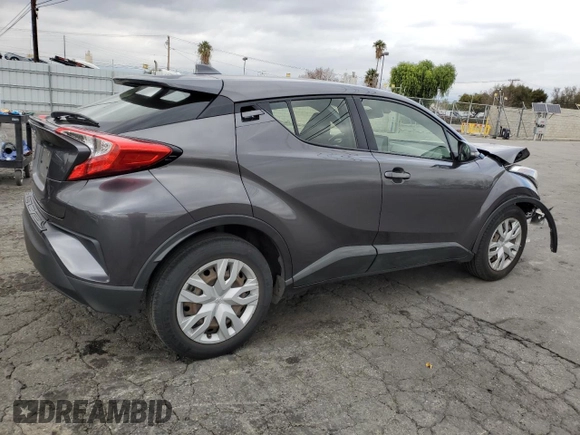 2019 Toyota C-HR XLE with VIN JTNKHMBX6K1032415, listed as a Copart auction lot 44971225 with 71,395 mi miles and Salvage Title. Bid and sale history available at DreamBid. Image 3.