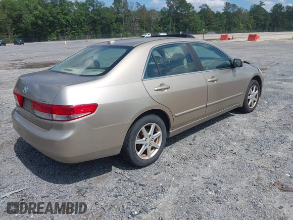 2004 Honda Accord EX with VIN 1HGCM66544A020504, listed as a IAAI auction lot 42371648 with 375,264 mi miles and . Bid and sale history available at DreamBid. Image 4.