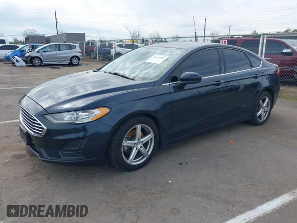 2020 Ford Fusion SE with VIN 3FA6P0HD3LR221714, listed as a IAAI auction lot 41654905 with 95,733 mi miles. Bid and sale history available at carsss.com. Image 2.