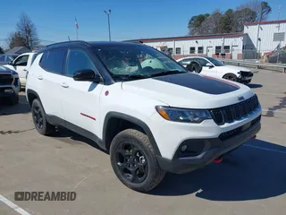 2024 Jeep Compass Trailhawk with VIN 3C4NJDDN9RT596998, listed as a IAAI auction lot 41709961 with 29,994 mi miles and . Bid and sale history available at DreamBid. Image 1.