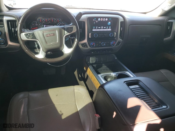 2018 GMC Sierra 1500 SLT with VIN 3GTU2NEJ4JG268573, listed as a Copart auction lot 49394095 with 157,101 mi miles and Salvage Title. Bid and sale history available at carsss.com. Image 8.