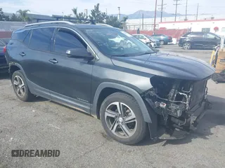 2018 GMC Terrain SLT Diesel with VIN 3GKALREUXJL228561, listed as a IAAI auction lot 41490745 with 84,000 mi miles and . Bid and sale history available at DreamBid. Image 1.