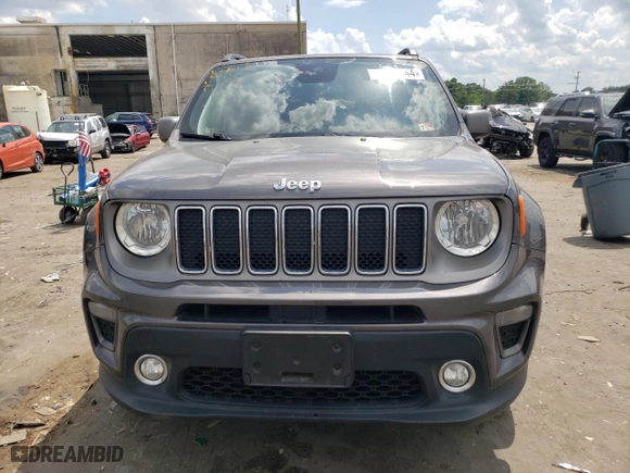 2019 Jeep Renegade Limited with VIN ZACNJBD17KPJ93842, listed as a Copart auction lot 57526044 with 65,878 mi miles and Salvage Title. Bid and sale history available at carsss.com. Image 5.