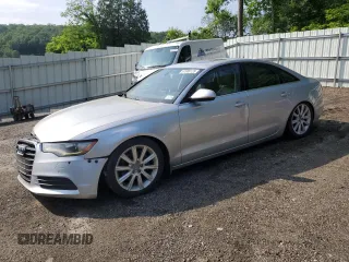 2013 Audi A6 Premium Plus with VIN WAUDFAFC6DN038538, listed as a Copart auction lot 61900125 with 148,766 mi miles and Salvage title. Bid and sale history available at DreamBid. Image 1.