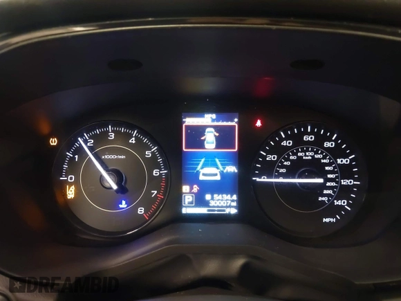 2022 Subaru Impreza with VIN 4S3GTAB66N3711589, listed as a IAAI auction lot 42419496 with 30,007 mi miles and . Bid and sale history available at DreamBid. Image 7.