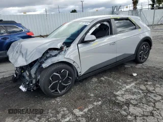 2024 Hyundai Ioniq 5 SEL z VIN KM8KN4DE7RU310266, wystawiony jako Copart lot #48817675 z przebiegiem Nie podano mil oraz Szkoda całkowita • Salvage title. Historia ofert i sprzedaży dostępna na DreamBid. Obrazek 1.