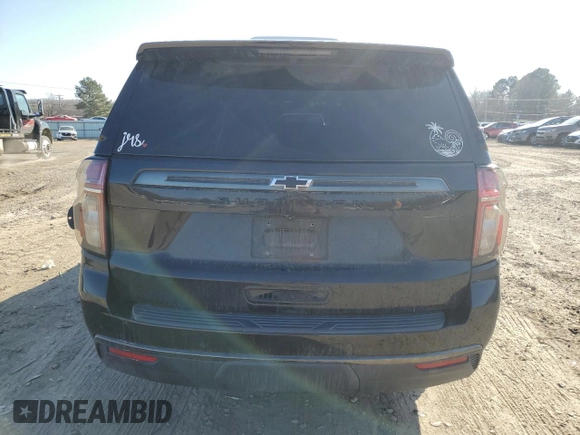 2021 Chevrolet Suburban Z71 с VIN 1GNSKDKDXMR135151, выставлен на аукционе Copart как лот 42543205 с пробегом 104 150 миль миль и Списание • Salvage title. История ставок и продаж доступна на DreamBid. Изображение 6.