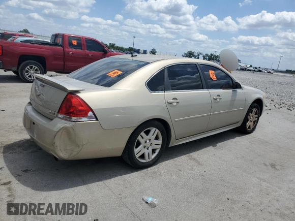 2012 Chevrolet Impala LT Retail with VIN 2G1WB5E32C1107055, listed as a Copart auction lot 53727135 with 219,249 mi miles and Salvage Title. Bid and sale history available at DreamBid. Image 3.