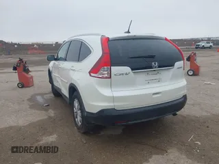2014 Honda CR-V EX-L with VIN 5J6RM4H77EL113626, listed as a IAAI auction lot 41702024 with 135,885 mi miles. Bid and sale history available at carsss.com. Image 3.