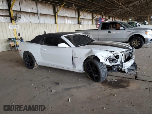 2012 Chevrolet Camaro 2LT z VIN 2G1FC3D33C9108381, wystawiony jako Copart lot #51167505 z przebiegiem 135 692 mil mil oraz Szkoda całkowita • Salvage title. Historia ofert i sprzedaży dostępna na DreamBid. Obrazek 4.