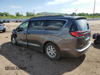 2022 Chrysler Pacifica Touring L with VIN 2C4RC1BG8NR158629, listed as a Copart auction lot 58541395 with 76,544 mi miles and Salvage title. Bid and sale history available at DreamBid. Image 2.