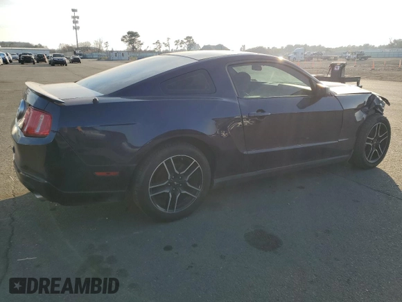 2012 Ford Mustang V6 Premium with VIN 1ZVBP8AM5C5233817, listed as a Copart auction lot 81332364 with 111,097 mi miles and Salvage Title. Bid and sale history available at carsss.com. Image 3.