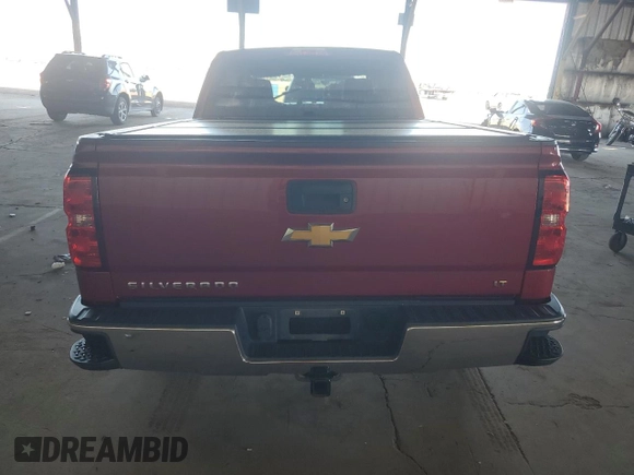 2018 Chevrolet Silverado 1500 LT with VIN 1GCVKREC6JZ241727, listed as a Copart auction lot 53993395 with Not Provided miles and Salvage Title. Bid and sale history available at DreamBid. Image 6.
