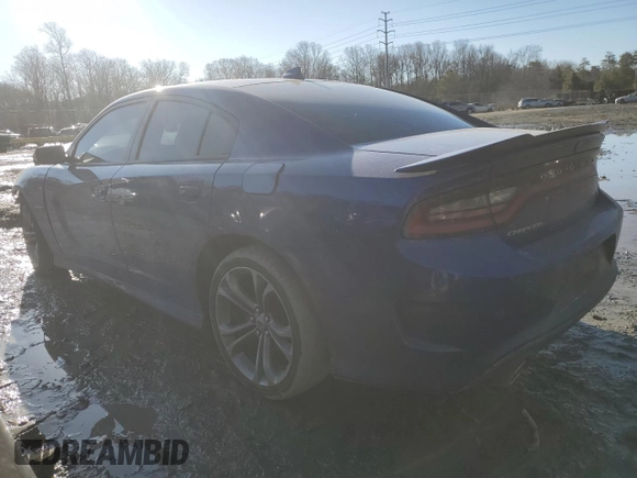 2020 Dodge Charger R/T with VIN 2C3CDXCT4LH245436, listed as a Copart auction lot 43001715 with 71,425 mi miles and Salvage Title. Bid and sale history available at carsss.com. Image 2.