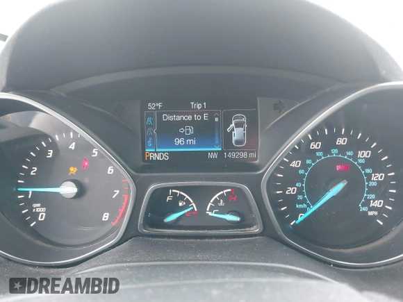 2015 Ford Escape SE with VIN 1FMCU9G98FUA26059, listed as a IAAI auction lot 41991222 with 149,298 mi miles and . Bid and sale history available at DreamBid. Image 7.