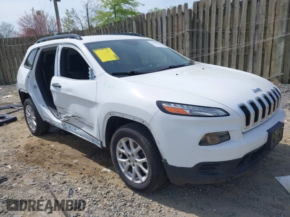 2016 Jeep Cherokee Altitude with VIN 1C4PJLAB9GW352580, listed as a IAAI auction lot 42044284 with 94,227 mi miles and . Bid and sale history available at DreamBid. Image 1.