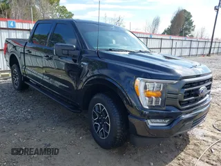 2022 Ford F-150 XL with VIN 1FTFW1E50NFB13499, listed as a IAAI auction lot 41444353 with 60,784 mi miles. Bid and sale history available at carsss.com. Image 1.