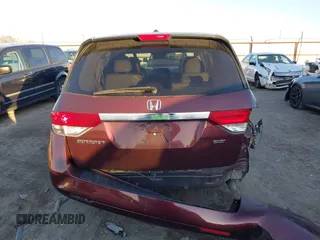 2017 Honda Odyssey EX-L with VIN 5FNRL5H62HB022308, listed as a IAAI auction lot 41213635 with 97,161 mi miles and . Bid and sale history available at DreamBid. Image 16.