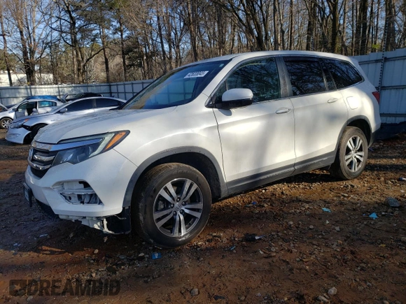 2017 Honda Pilot EX with VIN 5FNYF6H35HB105276, listed as a Copart auction lot 42633045 with 178,038 mi miles and Salvage Title. Bid and sale history available at DreamBid. Image 1.