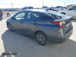 2019 Toyota Prius LE with VIN JTDL9RFUXK3012952, listed as a IAAI auction lot 41134169 with 76,125 mi miles. Bid and sale history available at carsss.com. Image 1.