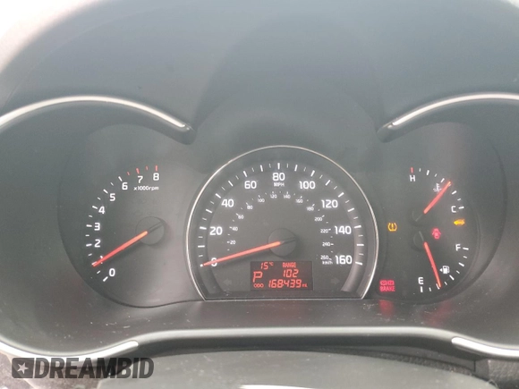2014 Kia Sorento LX с VIN 5XYKT3A62EG484386, выставлен на аукционе Copart как лот 55632055 с пробегом 168 439 миль миль и Списание • Salvage title. История ставок и продаж доступна на DreamBid. Изображение 9.