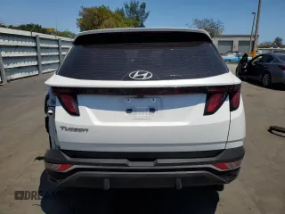 2022 Hyundai Tucson SE with VIN KM8JA3AE5NU031575, listed as a Copart auction lot 53673315 with 64,137 mi miles and Non Repairable. Bid and sale history available at carsss.com. Image 6.