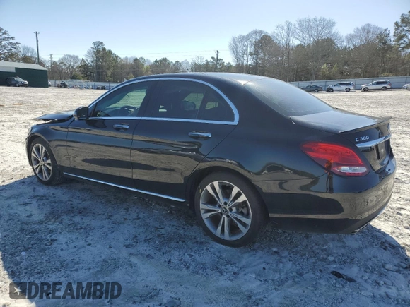 2018 Mercedes-Benz C with VIN 55SWF4JB4JU241898, listed as a Copart auction lot 49443245 with 73,906 mi miles and Salvage Title. Bid and sale history available at carsss.com. Image 2.