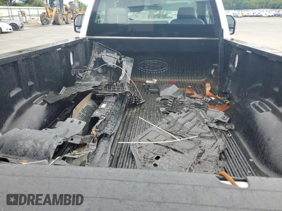 2021 Ford F-250 XL with VIN 1FTBF2A60MEC77777, listed as a Copart auction lot 59657405 with 123,103 mi miles and Salvage title. Bid and sale history available at DreamBid. Image 10.