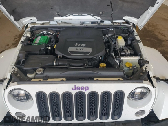2015 Jeep Wrangler Unlimited Sahara с VIN 1C4HJWEG0FL560973, выставлен на аукционе Copart как лот 59552135 с пробегом 135 057 миль миль и Чистый • Clean title. История ставок и продаж доступна на DreamBid. Изображение 12.