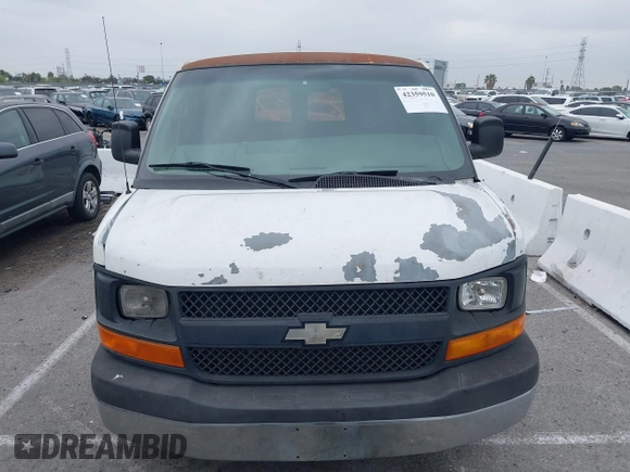 2005 Chevrolet Express Cargo with VIN 1GCGG29V551263686, listed as a IAAI auction lot 42359510 with 387,144 mi miles and . Bid and sale history available at DreamBid. Image 12.
