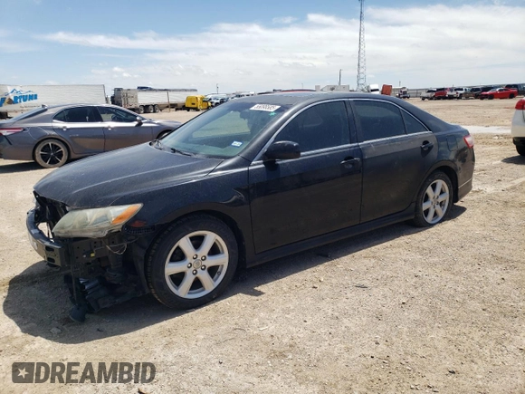 2007 Toyota Camry CE with VIN 4T1BE46K17U174202, listed as a Copart auction lot 55098585 with 154,947 mi miles and Salvage Title. Bid and sale history available at DreamBid. Image 1.