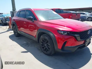 2024 Mazda CX-50 S Select z VIN 7MMVABAM4RN242452, wystawiony jako IAAI lot #42027929 z przebiegiem 8 931 mil mil oraz . Historia ofert i sprzedaży dostępna na DreamBid. Obrazek 1.