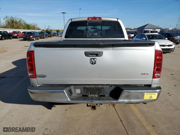 2006 Dodge Ram 1500 ST with VIN 1D7HA18N26J106609, listed as a Copart auction lot 80347644 with 161,746 mi miles and Salvage Title. Bid and sale history available at carsss.com. Image 6.