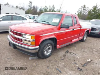 1998 Chevrolet Silverado 1500 with VIN 2GBEC19R1W1179817, listed as a IAAI auction lot 41724150 with 59,833 mi miles and . Bid and sale history available at DreamBid. Image 2.
