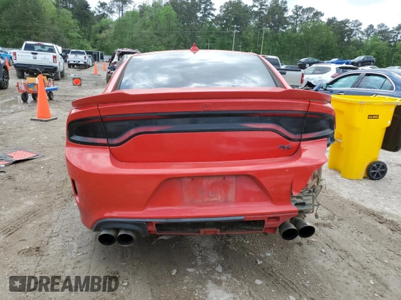 2019 Dodge Charger R/T with VIN 2C3CDXCT5KH575567, listed as a Copart auction lot 51057925 with 161,185 mi miles and Salvage Title. Bid and sale history available at DreamBid. Image 6.