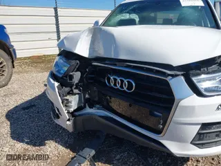 2017 Audi Q3 Premium with VIN WA1BCCFS3HR006676, listed as a IAAI auction lot 41586016 with 73,461 mi miles. Bid and sale history available at carsss.com. Image 6.
