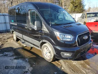 2023 Ford Transit Passenger XL with VIN 1FBAX2C81PKA19298, listed as a Copart auction lot 61276775 with 41,933 mi miles and Non repairable. Bid and sale history available at DreamBid. Image 4.