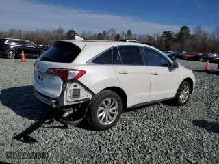 2018 Acura RDX with VIN 5J8TB3H36JL014221, listed as a Copart auction lot 43590035 with 72,916 mi miles and Salvage Title. Bid and sale history available at carsss.com. Image 3.