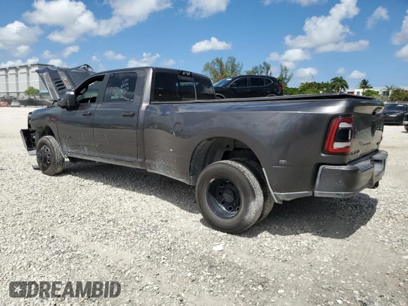 2024 Ram 3500 Laramie with VIN 3C63RRJL4RG112638, listed as a Copart auction lot 67361424 with 18,208 mi miles and Salvage Title. Bid and sale history available at carsss.com. Image 2.