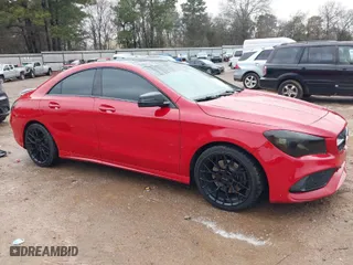 2018 Mercedes-Benz CLA with VIN WDDSJ4EB4JN608802, listed as a IAAI auction lot 41282694 with 80,582 mi miles. Bid and sale history available at carsss.com. Image 1.