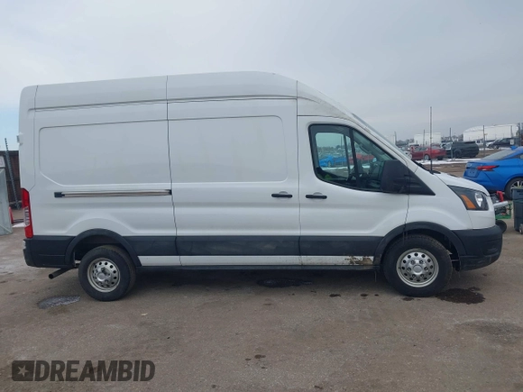 2023 Ford Transit Cargo with VIN 1FTBR2X87PKA51211, listed as a IAAI auction lot 41631315 with 42,688 mi miles and . Bid and sale history available at DreamBid. Image 13.