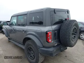 2023 Ford Bronco with VIN 1FMEE5DP6PLB44068, listed as a IAAI auction lot 42034403 with 5,858 mi miles and . Bid and sale history available at DreamBid. Image 3.