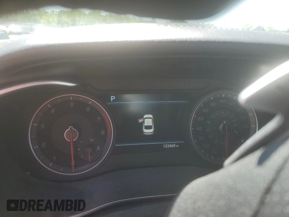 2019 Genesis G70 Advanced with VIN KMTG74LEXKU016731, listed as a Copart auction lot 52879505 with 122,465 mi miles and Salvage title. Bid and sale history available at DreamBid. Image 9.