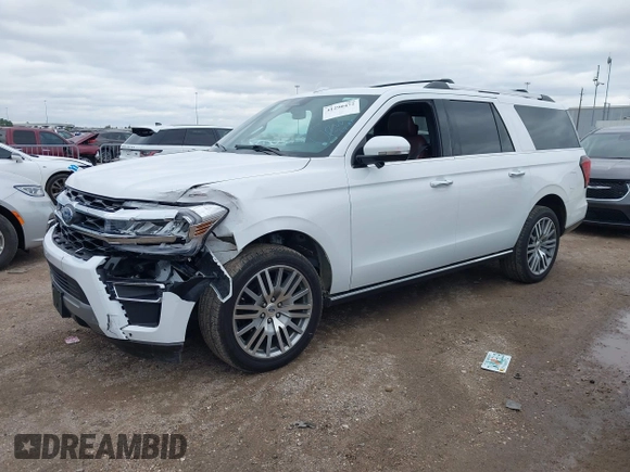 2023 Ford Expedition Max Limited z VIN 1FMJK2A86PEA55771, wystawiony jako IAAI lot #41290472 z przebiegiem 39 663 mil mil oraz . Historia ofert i sprzedaży dostępna na DreamBid. Obrazek 17.
