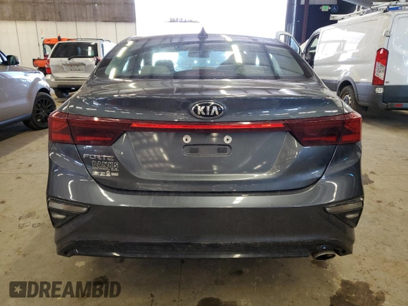 2021 Kia Forte LXS with VIN 3KPF24AD8ME393059, listed as a Copart auction lot 46578375 with 100,748 mi miles and Clean Title. Bid and sale history available at carsss.com. Image 6.