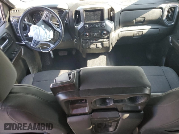 2020 Chevrolet Silverado 1500 LT with VIN 1GCRYDED1LZ325212, listed as a Copart auction lot 51409505 with 76,030 mi miles and Salvage Title. Bid and sale history available at DreamBid. Image 8.