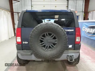 2007 Hummer H3 SUV with VIN 5GTDN13E478117021, listed as a Copart auction lot 75797694 with 157,256 mi miles and Salvage Title. Bid and sale history available at carsss.com. Image 6.