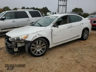 2015 Kia Cadenza Premium with VIN KNALN4D76F5197570, listed as a Copart auction lot 79355324 with 94,377 mi miles and Salvage Title. Bid and sale history available at carsss.com. Image 1.