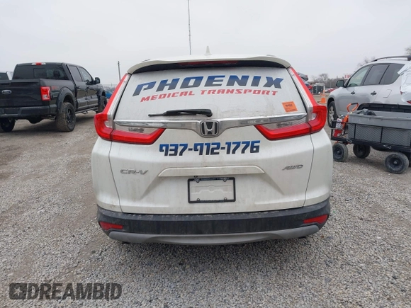 2017 Honda CR-V EX with VIN 2HKRW2H56HH682396, listed as a IAAI auction lot 41569854 with 74,392 mi miles. Bid and sale history available at carsss.com. Image 17.